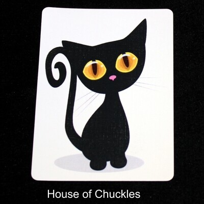 Cat - Animal - Custom Printed Bicycle Gaff Playing Card