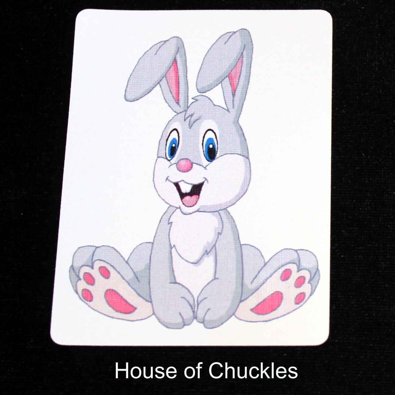 Baby Bunny Rabbit - Animal - Custom Printed Bicycle Gaff Playing Card