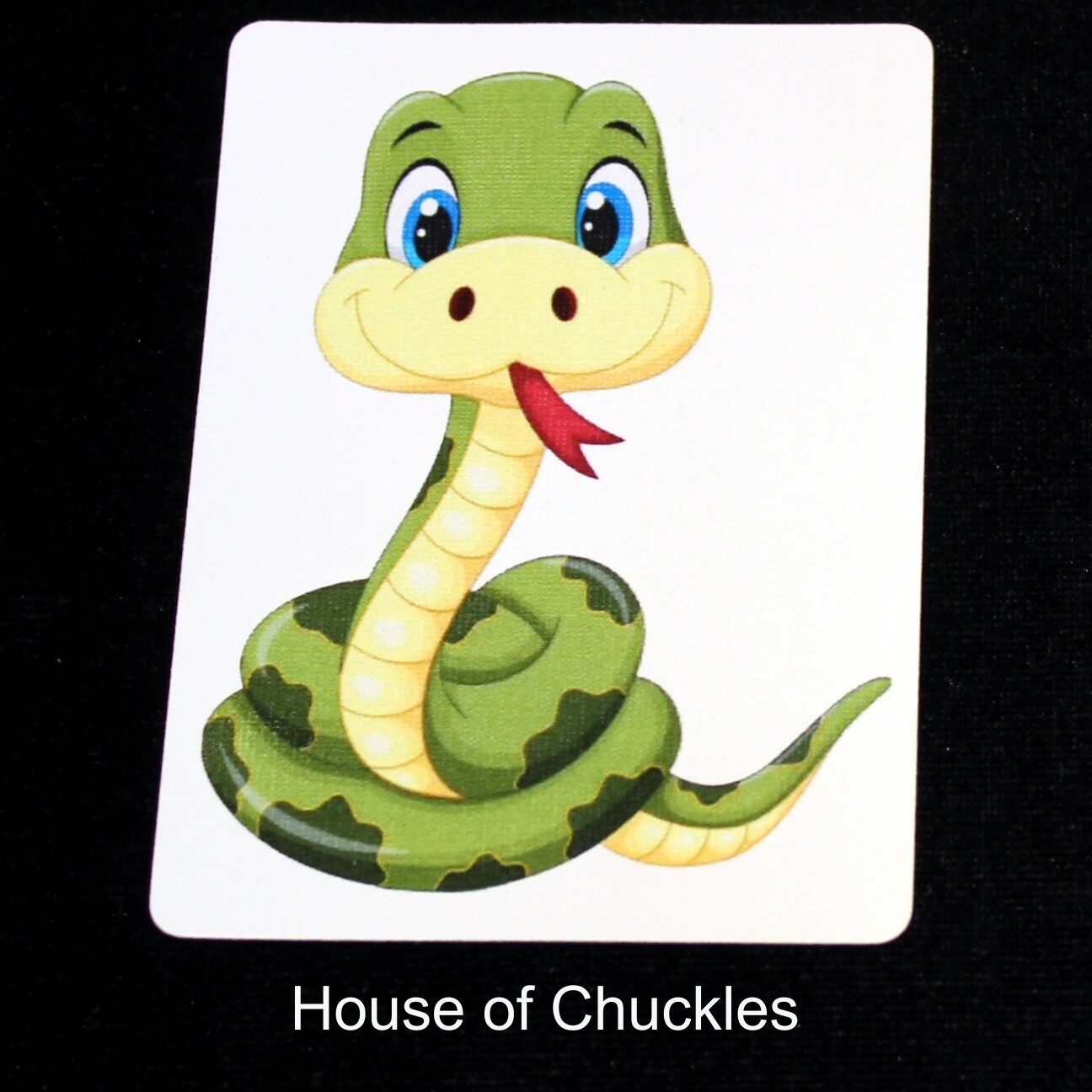 Snake - Animal - Custom Printed Bicycle Gaff Playing Card