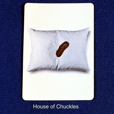 Pillow Turd - Custom Printed Bicycle Gaff Playing Card