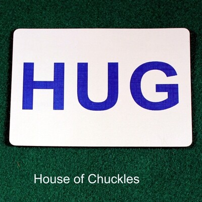 HUG - Custom Printed Bicycle Gaff Playing Card