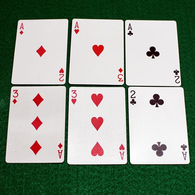 Finally Aces - Can be used for Bro. Hamman's Final Ace - Bicycle Red Back