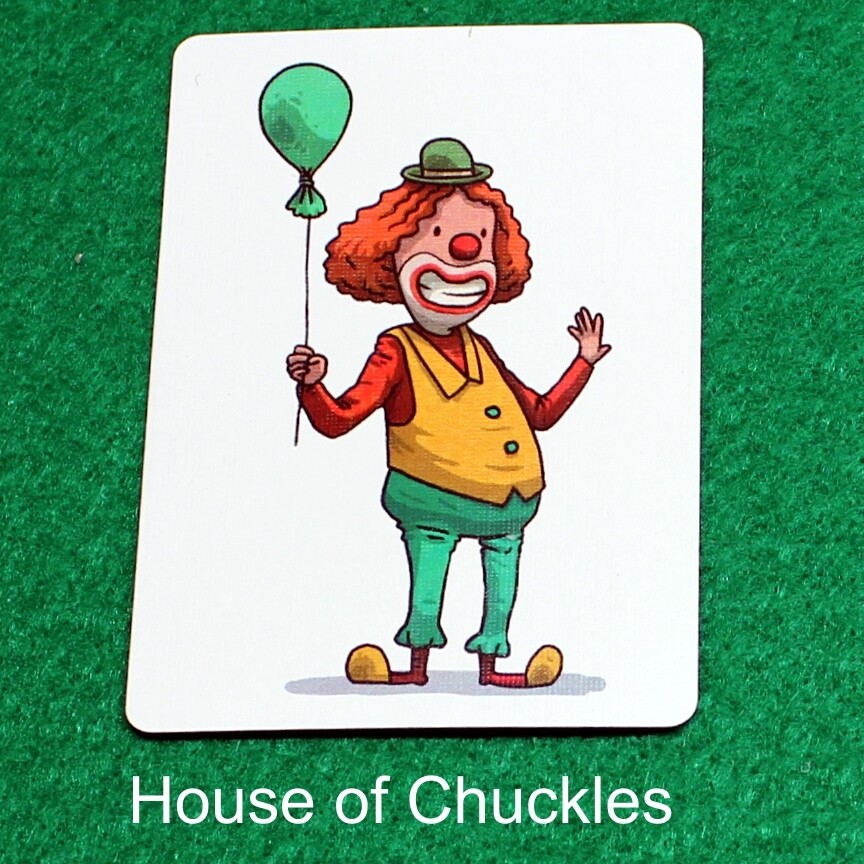 Joker Clown - Custom Printed Bicycle Gaff Playing Card