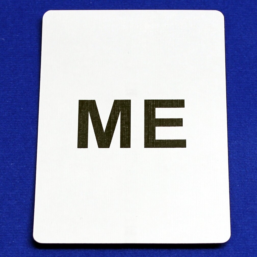 ME - Custom Printed Bicycle Gaff Playing Card