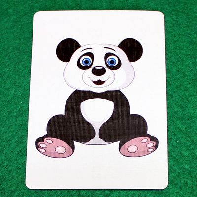 Baby Panda Bear - Animal - Custom Printed Bicycle Gaff Playing Card