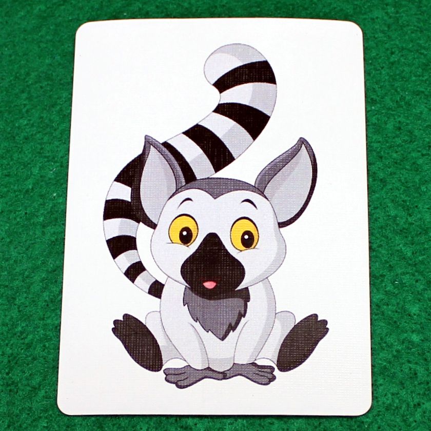 Baby Lemma - Animal - Custom Printed Bicycle Gaff Playing Card