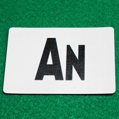 AN - Custom Printed Bicycle Gaff Playing Card