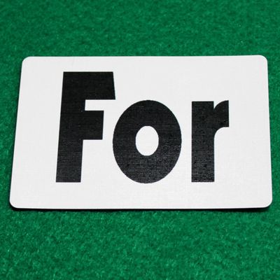 For - Custom Printed Bicycle Gaff Playing Card