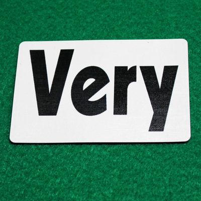 Very - Custom Printed Bicycle Gaff Playing Card