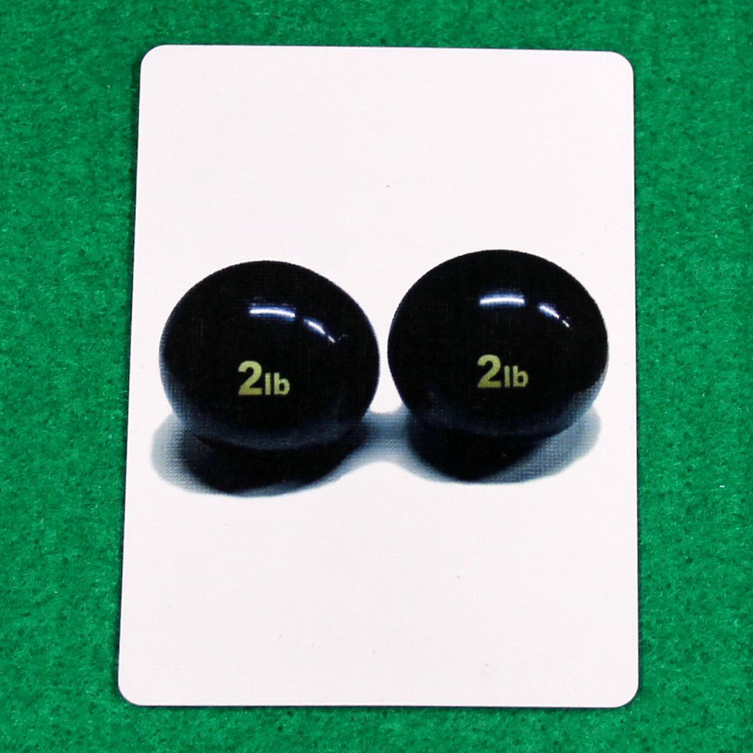 I Have 2 lb. Balls, You Want To See A Picture? - Custom Printed Bicycle Gaff Playing Card