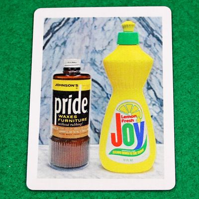 You Want To See A Picture Of My Pride And Joy? Marble Background - Custom Printed Bicycle Gaff Playing Card