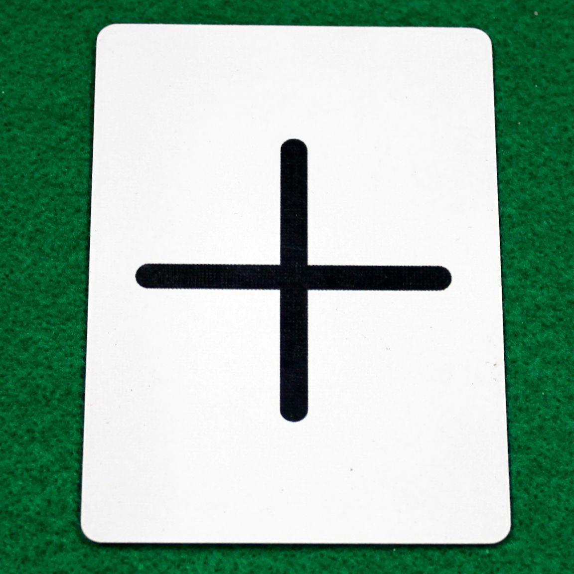 ESP + - Bicycle, Custom Printed Gaff Playing Card