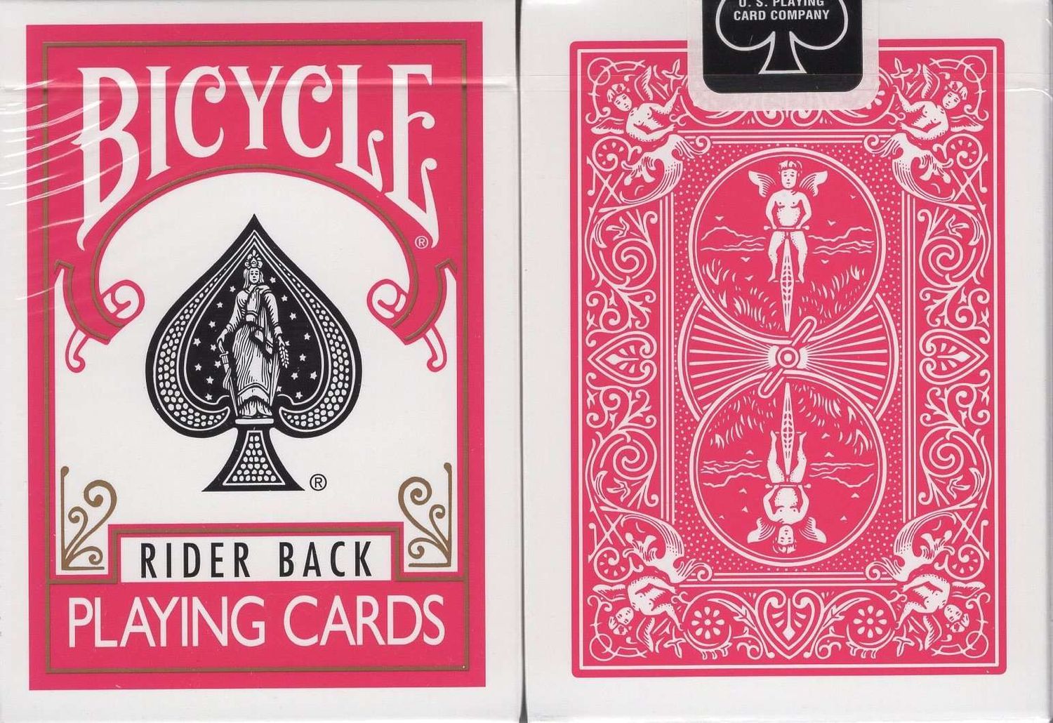 Bicycle Fuchsia Back Decks - Pink