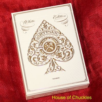 Artisan Playing Cards (White) by Theory 11