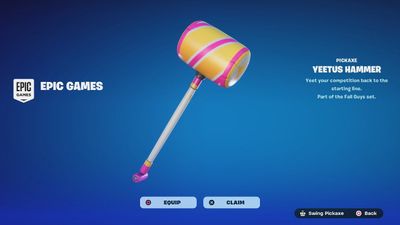 Yeetus Hammer Pickaxe [ We log on your account to get for you ] [ Read Description and instructions at checkout to learn how to pay after placing a order ]