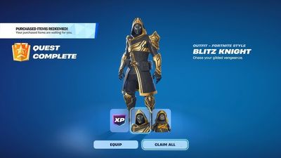 Blitz Knight Skin [ Read Description and instructions at checkout to learn how to pay after placing a order ]
