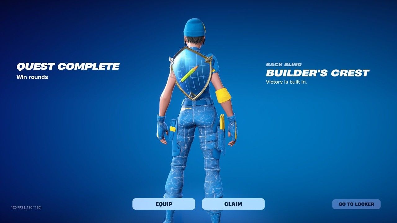 Fortnite Builder's Crest [ Read Description and instructions at checkout to learn how to pay after placing a order ]
