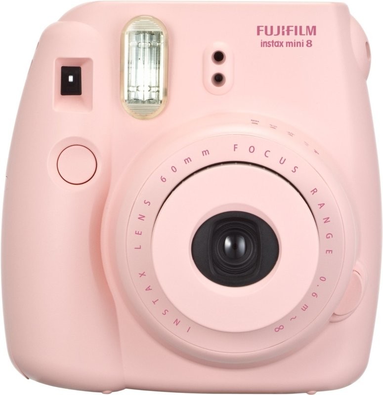 מצלמת Fuji Instax Mini 8 בצבע ורוד