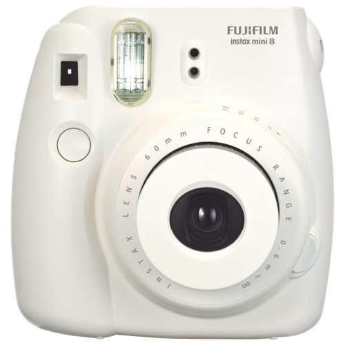 מצלמת Fuji Instax Mini 8 בצבע לבן
