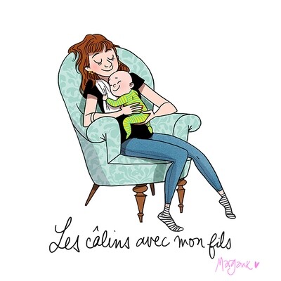 LES CÂLINS AVEC MON FILS
par Margaux Motin