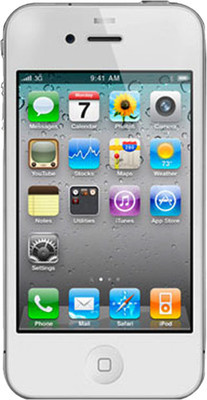 Apple Iphone 4 (White, with 8 GB)