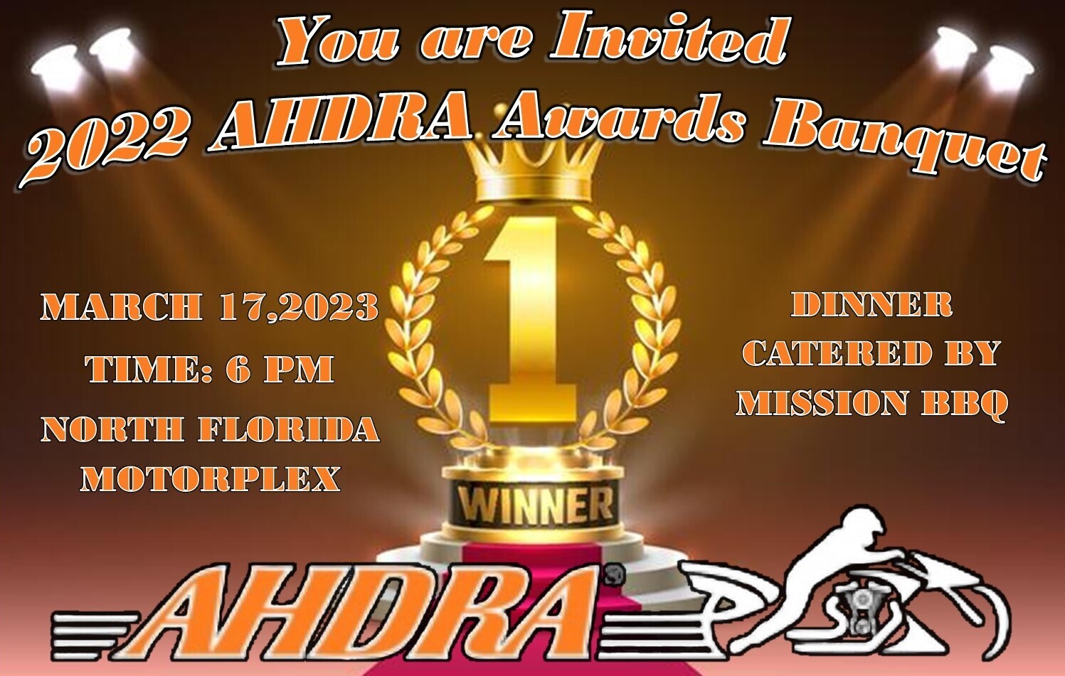 2023 SPRING AHDRA BANQUET-TABLE OF 5
