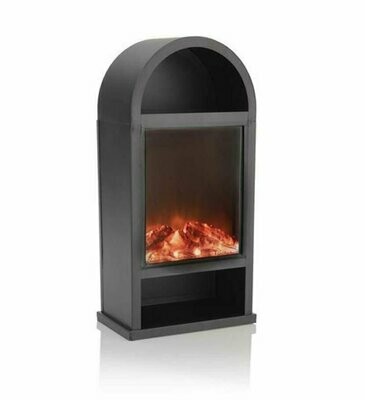 Deko Kamin mit Flammeneffekt 25,5x15,5x50x5 cm schwarz Deko Kamin mit Flammeneffekt 25,5x15,5x50x5 cm schwarz