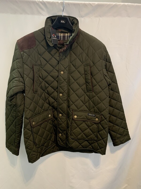 Carabou Olive padded coat 2XL