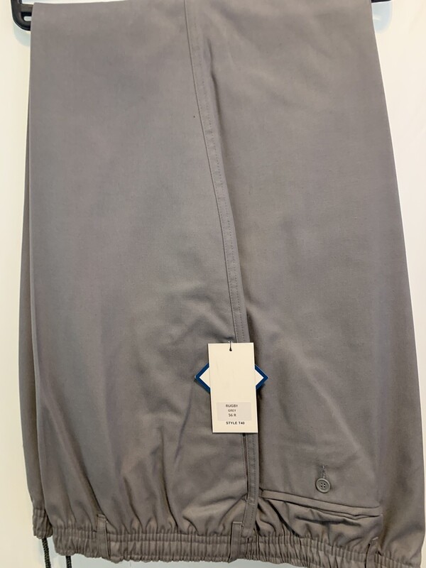 Grey rugby trousers