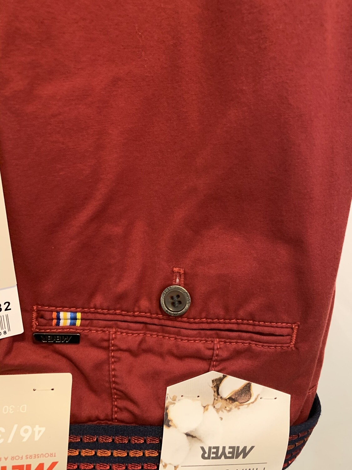 Meyer Palma red shorts 46”