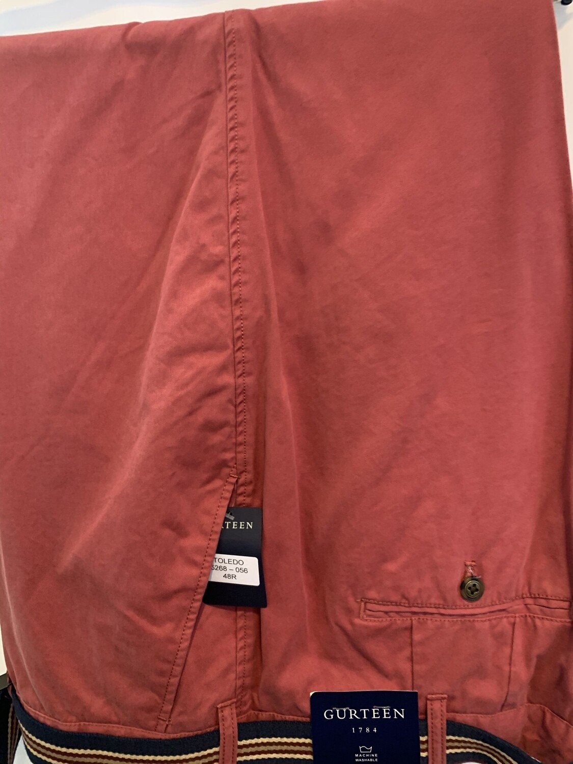 Gurteen Toledo chinos- soft wine