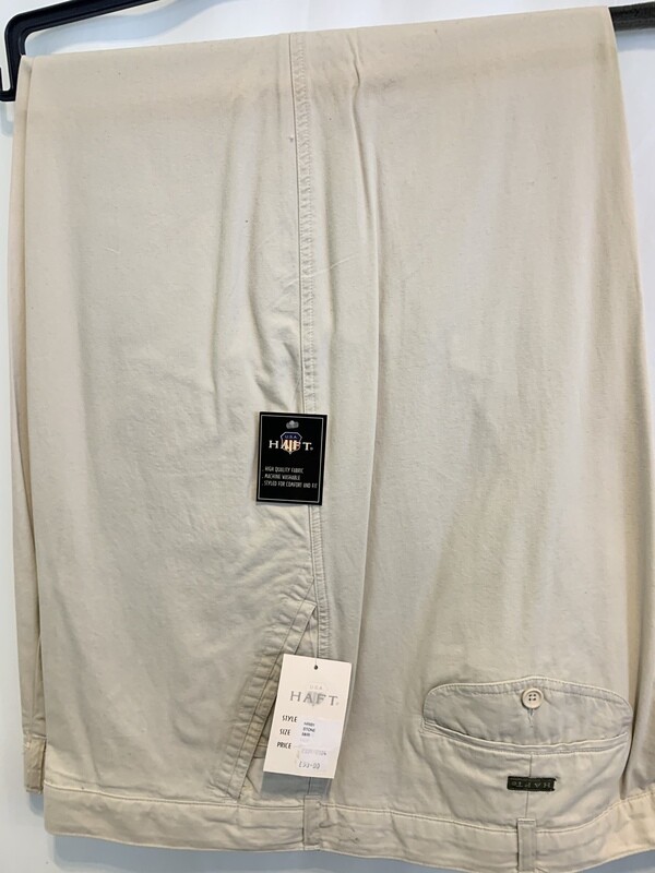 Haft stone casual trouser