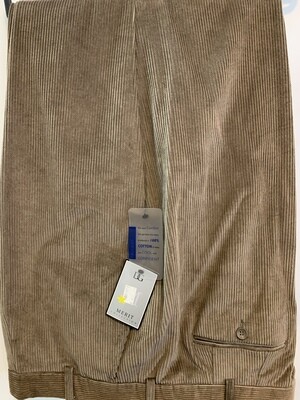Merit corded trousers- tobacco- 52R