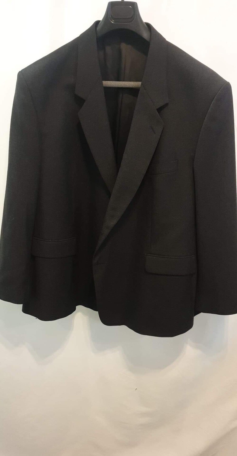 Plain black blazer- 56S