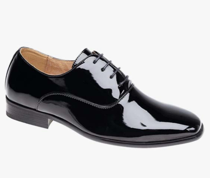 Black patent shoe- size 14