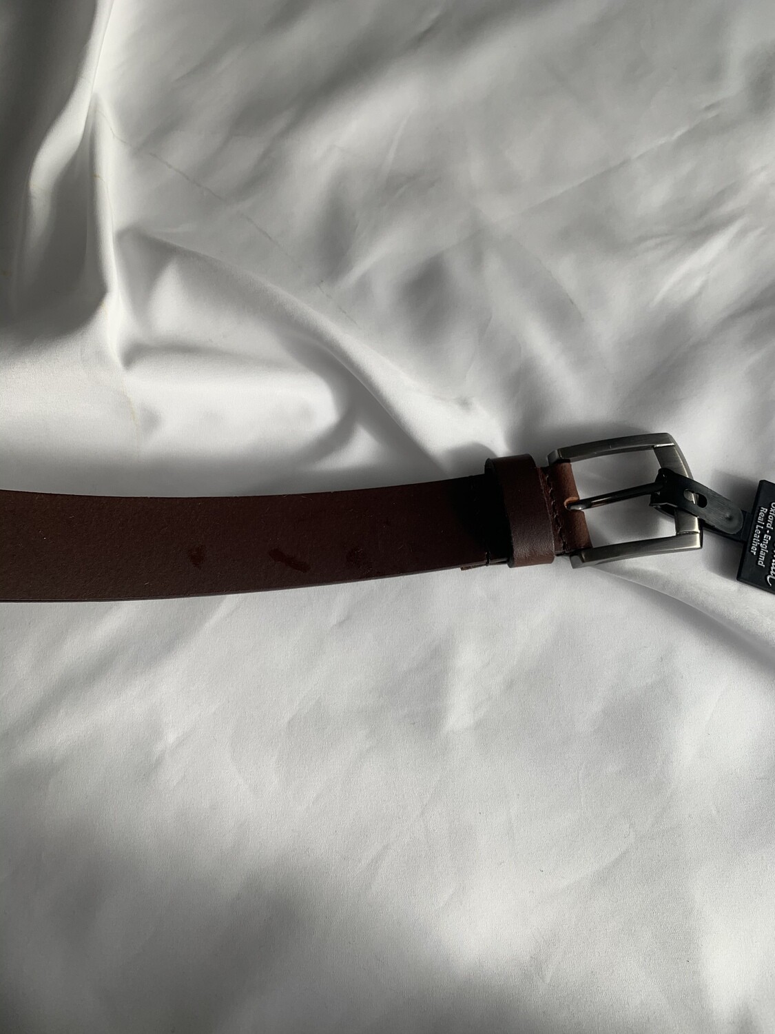 Charles smith brown leather belt