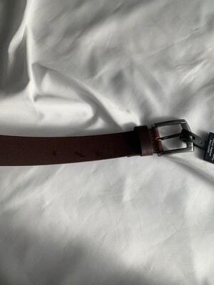 Charles smith brown leather belt
