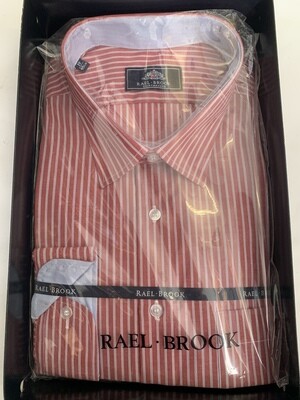 Rael Brook Red striped shirt- 19”