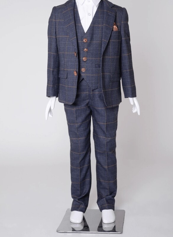 Marc Darcy Jenson Marine 3 Piece Suit- Boys