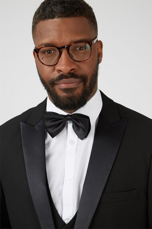 Marc Darcy Dalton Black 3 Piece Tuxedo