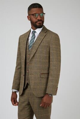 Marc Darcy Ted Tan 3 Piece Suit