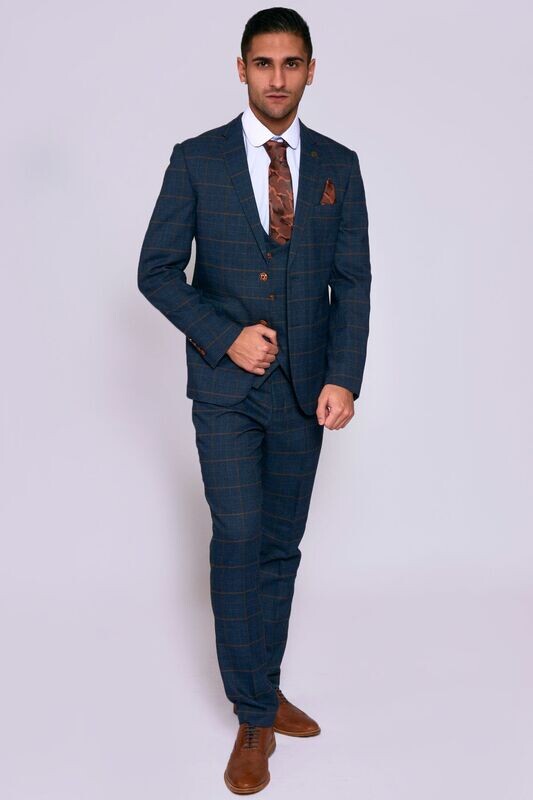 Marc Darcy Jensen Marine 3 Piece Suit