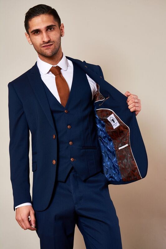 Marc Darcy Max Royal 3 Piece Suit