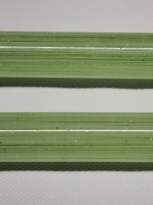 Green Satin Sparkle Boro Rod SECONDS