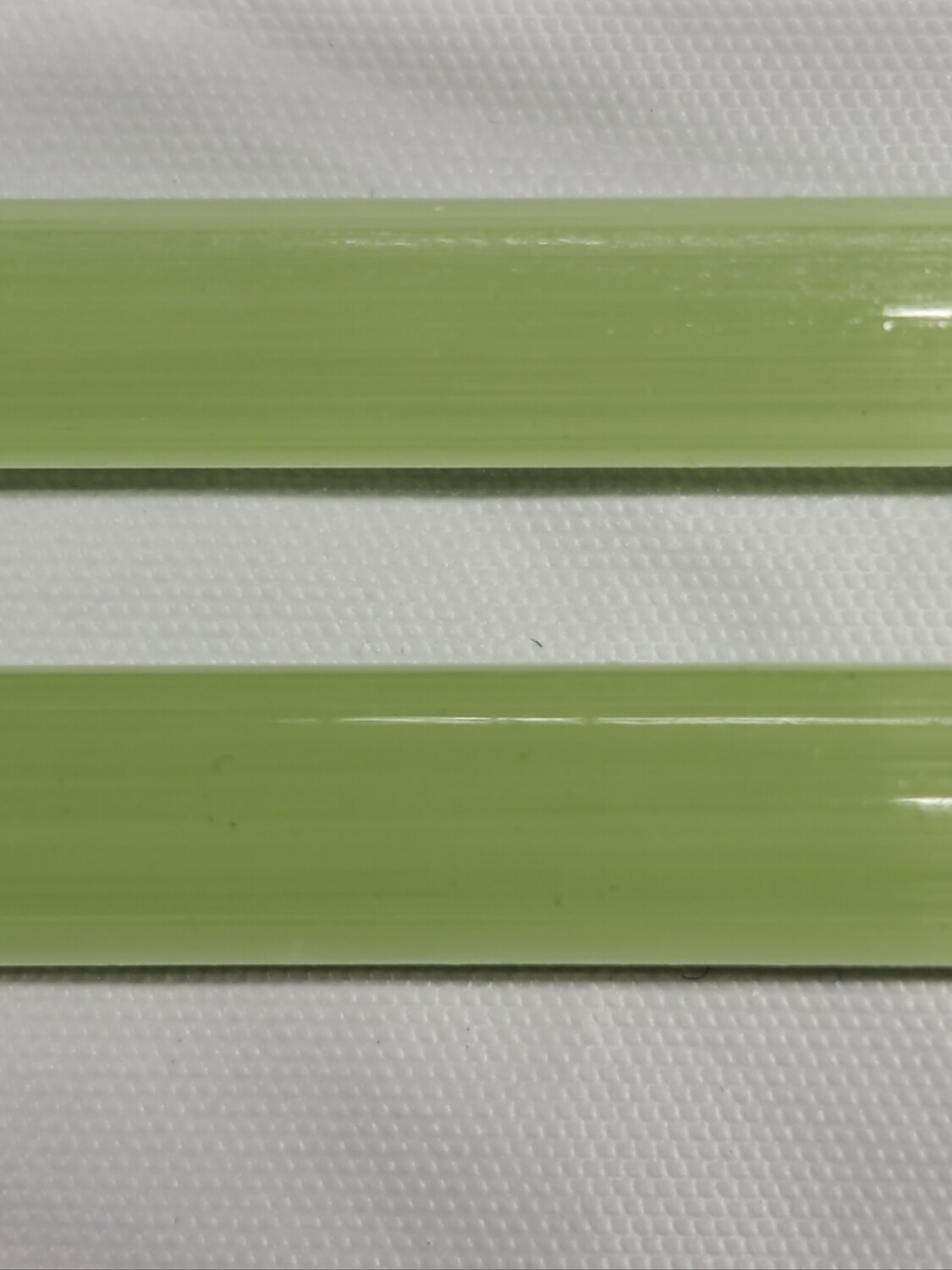 Green Gack Boro Rod SECONDS, Diameter: 6mm-8mm, Weight: 1 Pound