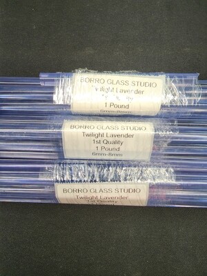 Twilight Lavender 2nd Quality Boro Rod