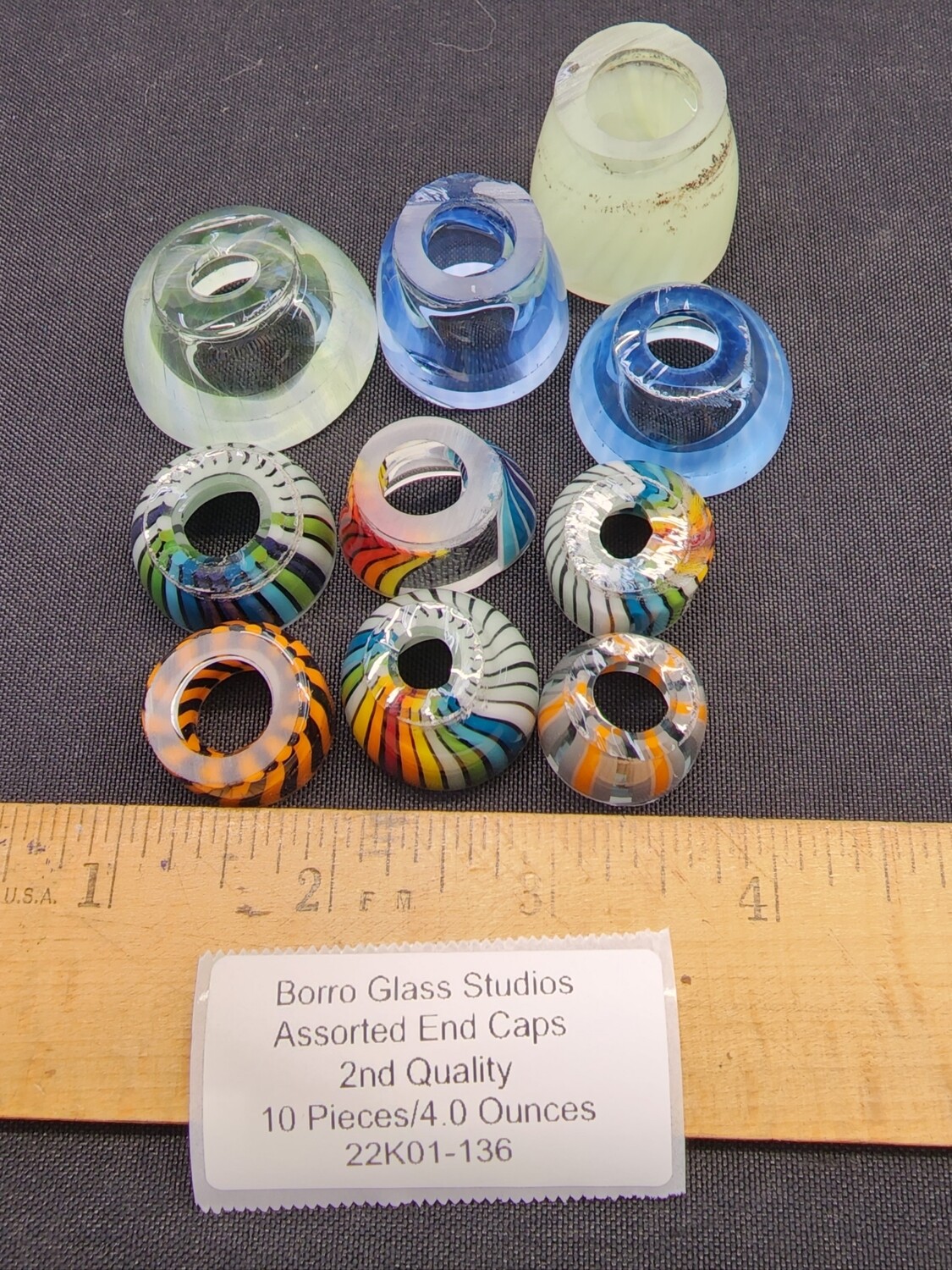 Assorted Vac Stack Tubing End Caps 2NDS 4.0 ounces