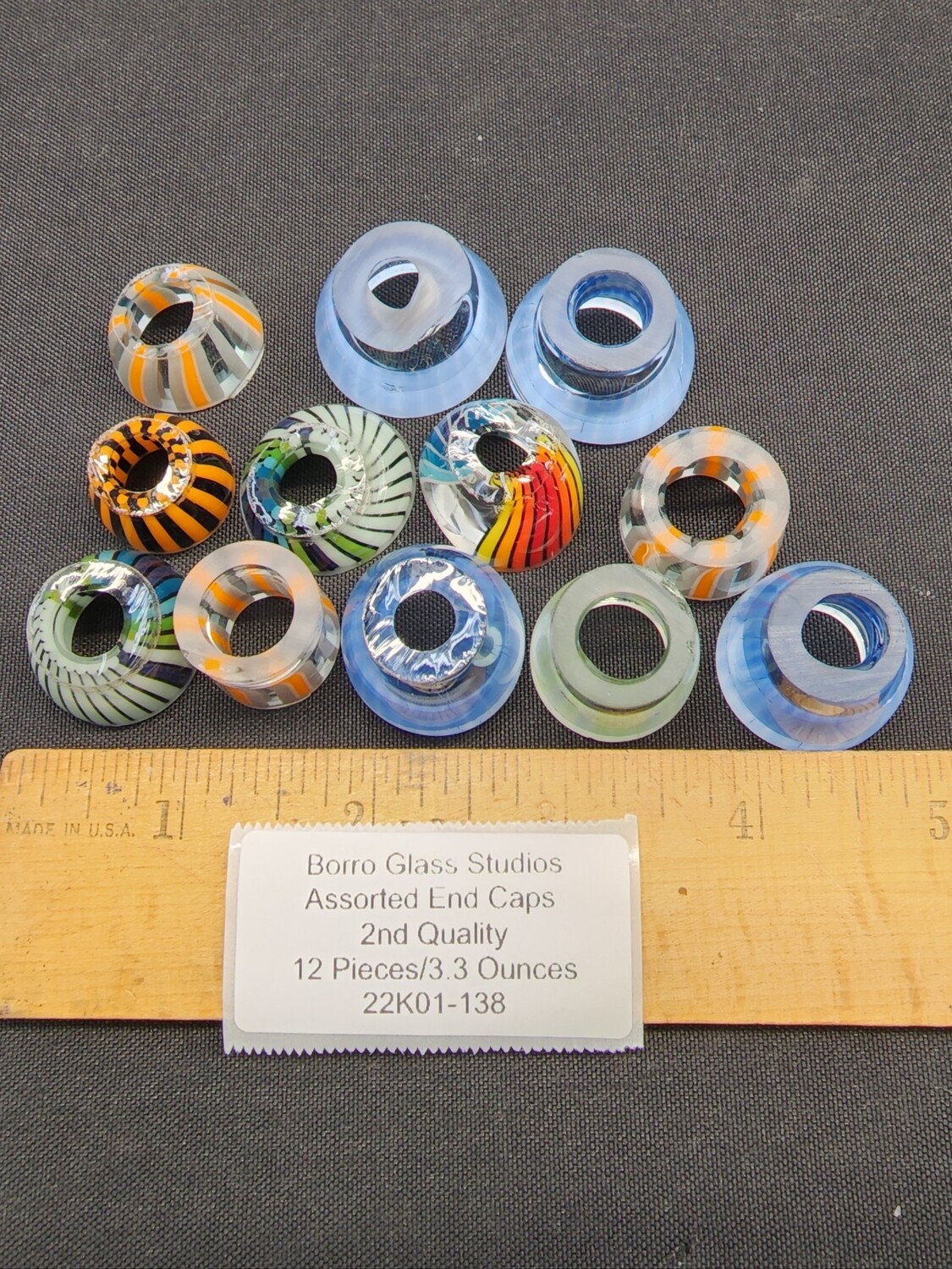 Assorted Vac Stack Tubing End Caps 2NDS 3.3 ounces