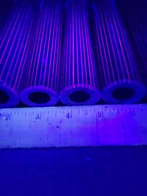 Lucy Stringers over Jet Black Boro Vac Stacked Line Tubing - 1st Quality