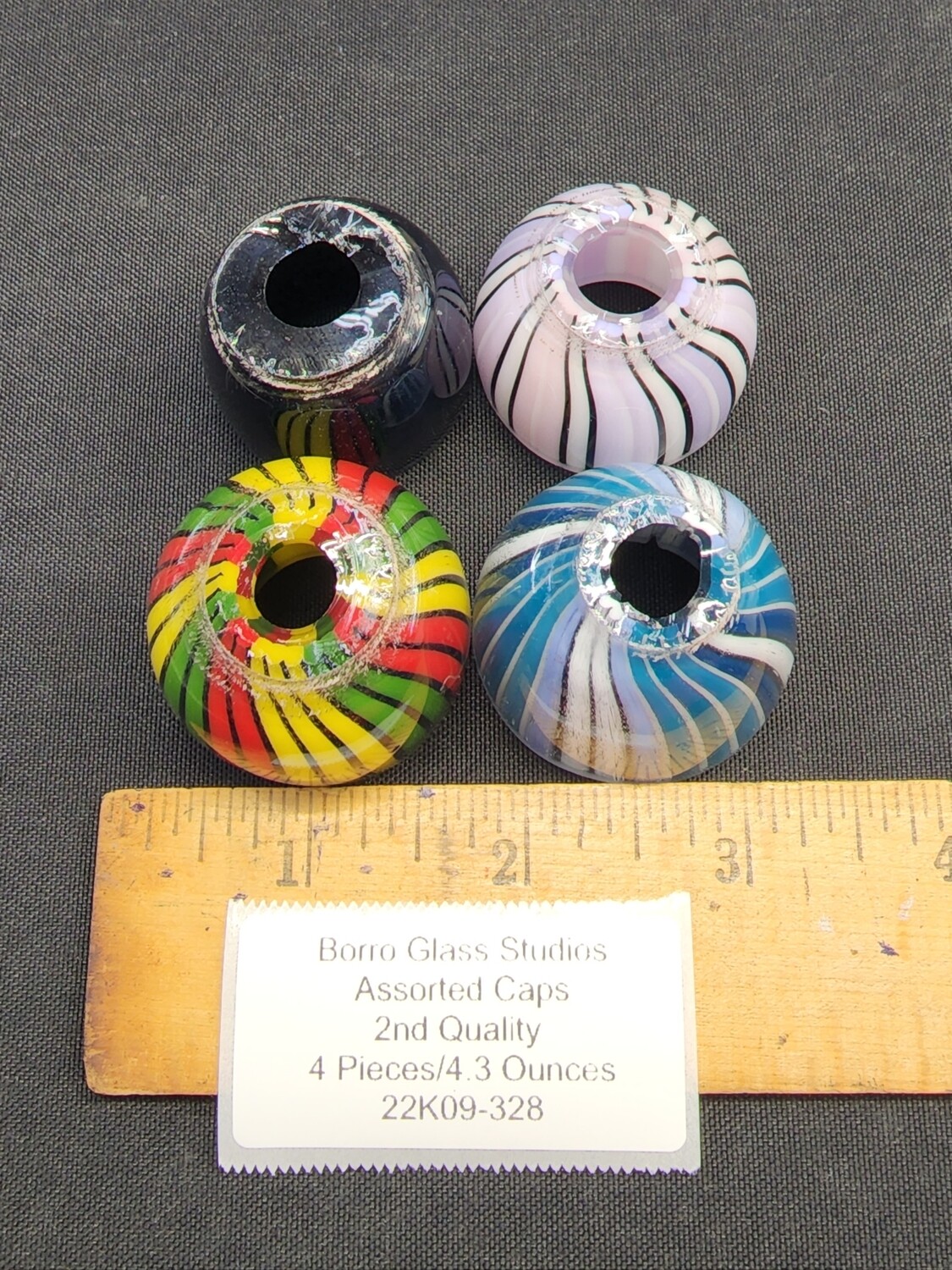 Assorted Vac Stack Tubing End Caps 2NDS 4.3 ounces